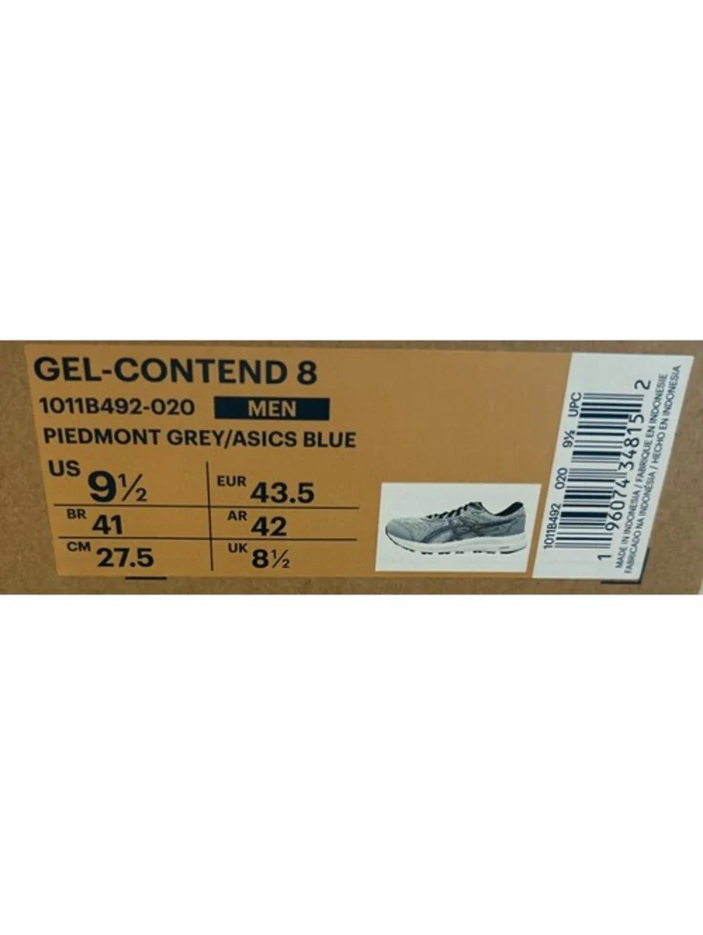 Asics gel contend
